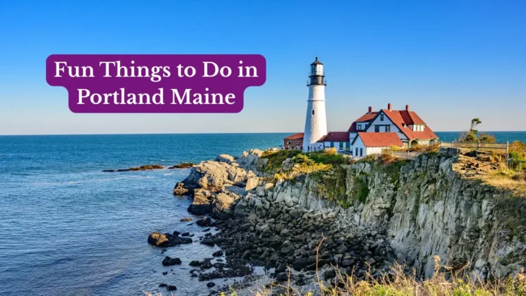 Fun Things to Do in Portland Maine