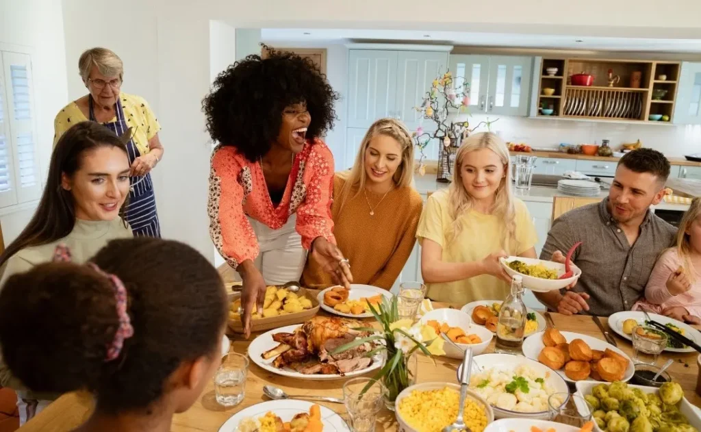 Host a Potluck Dinner Weekend Activities With Friends