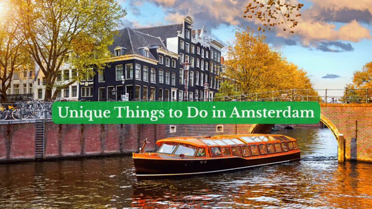 Unique Things to Do in Amsterdam